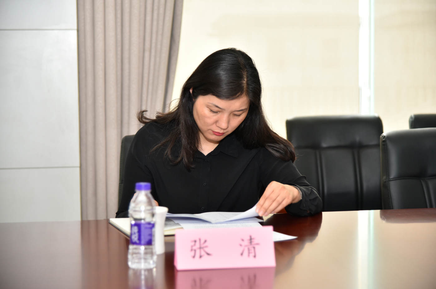 陕西省委组织部宣教干部处处长张清到会指导